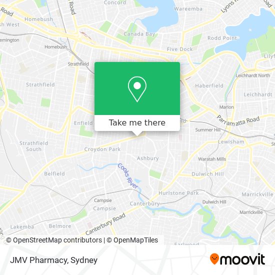 Mapa JMV Pharmacy