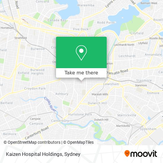 Kaizen Hospital Holdings map