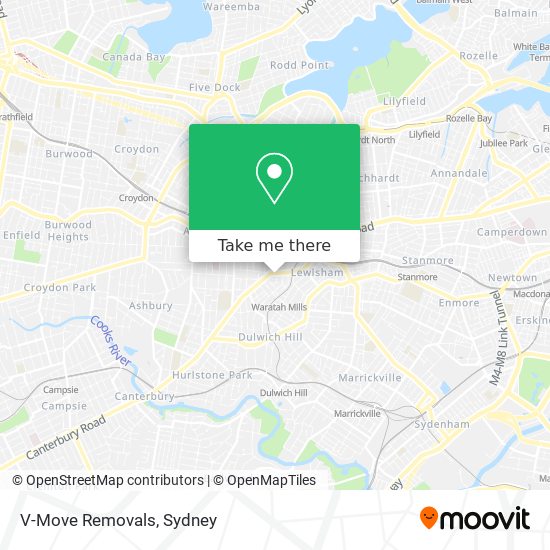 V-Move Removals map