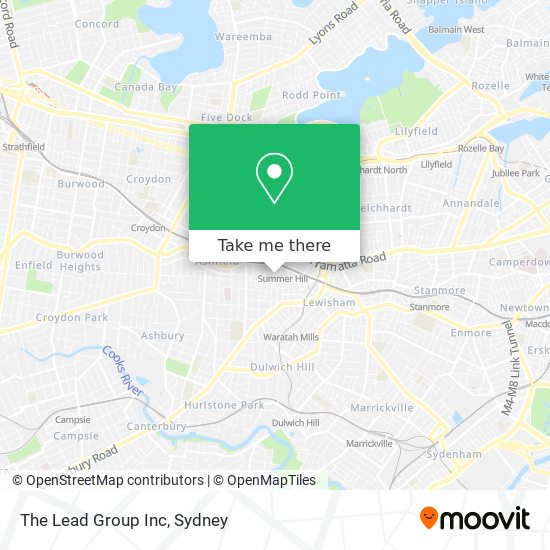 The Lead Group Inc map