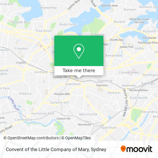 Convent of the Little Company of Mary map