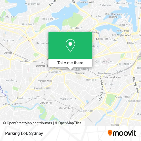Parking Lot map
