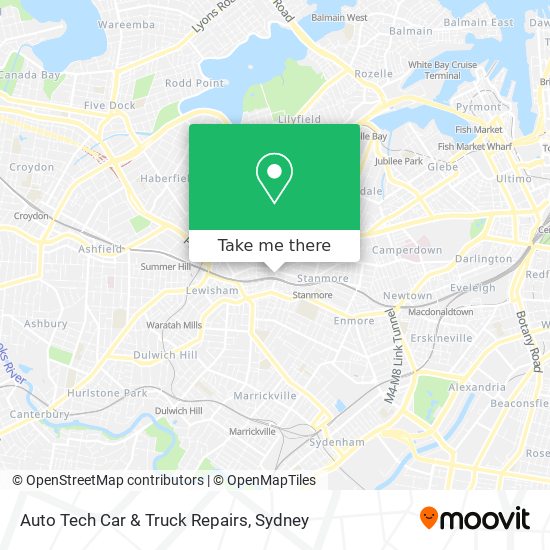 Mapa Auto Tech Car & Truck Repairs