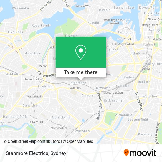 Stanmore Electrics map