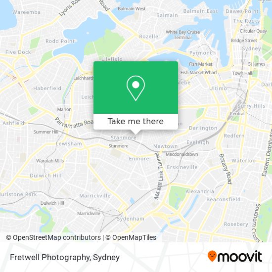 Fretwell Photography map