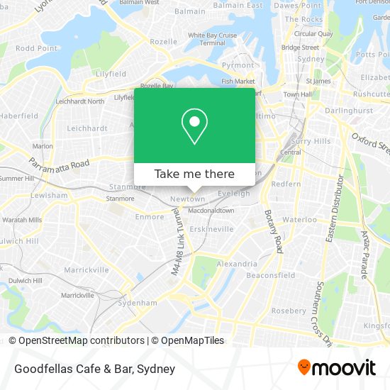 Goodfellas Cafe & Bar map
