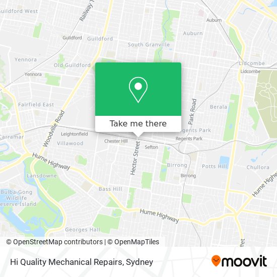 Mapa Hi Quality Mechanical Repairs
