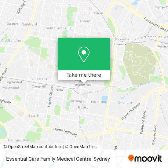 Mapa Essential Care Family Medical Centre