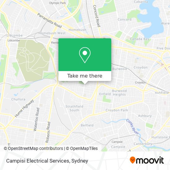 Campisi Electrical Services map