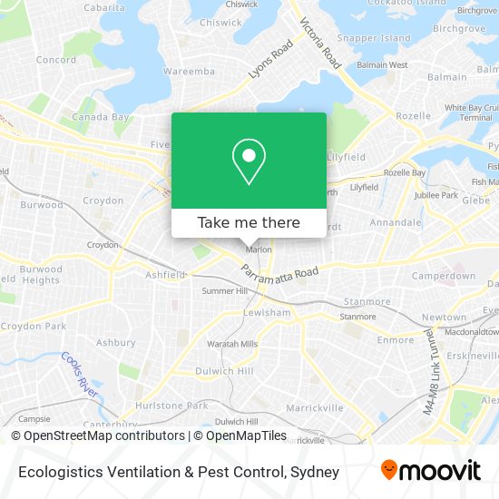 Ecologistics Ventilation & Pest Control map