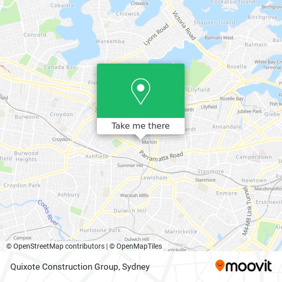 Quixote Construction Group map