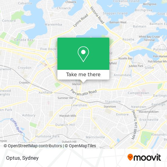 Optus map