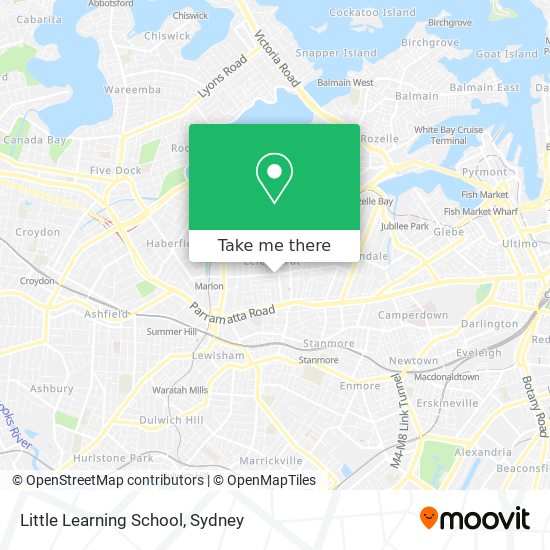 Little Learning School map