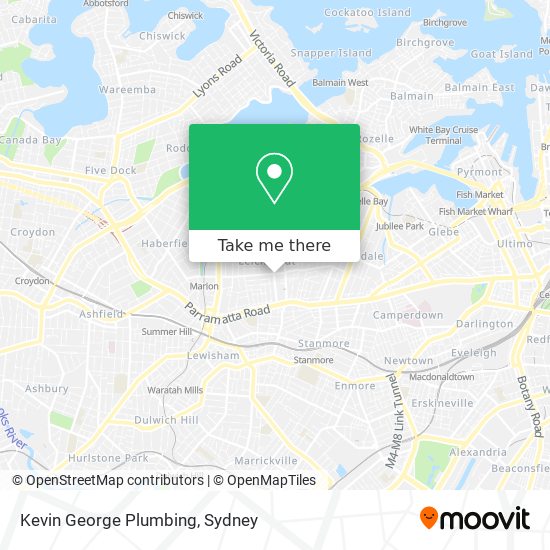 Kevin George Plumbing map
