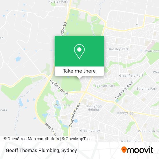 Mapa Geoff Thomas Plumbing