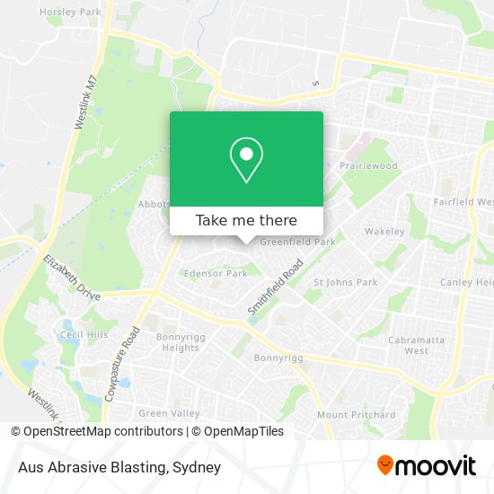 Aus Abrasive Blasting map