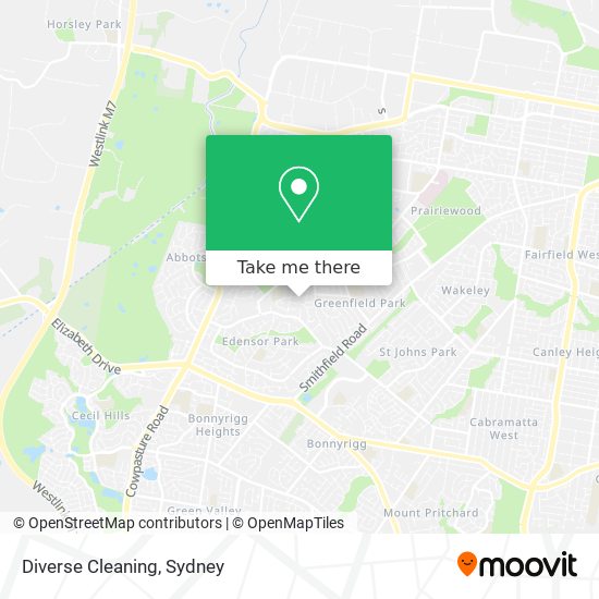 Mapa Diverse Cleaning