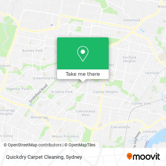 Quickdry Carpet Cleaning map