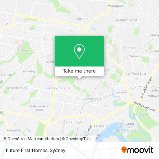 Future First Homes map