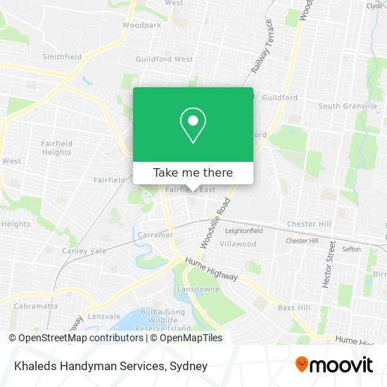 Khaleds Handyman Services map