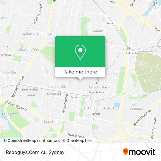 Repoguys.Com.Au map