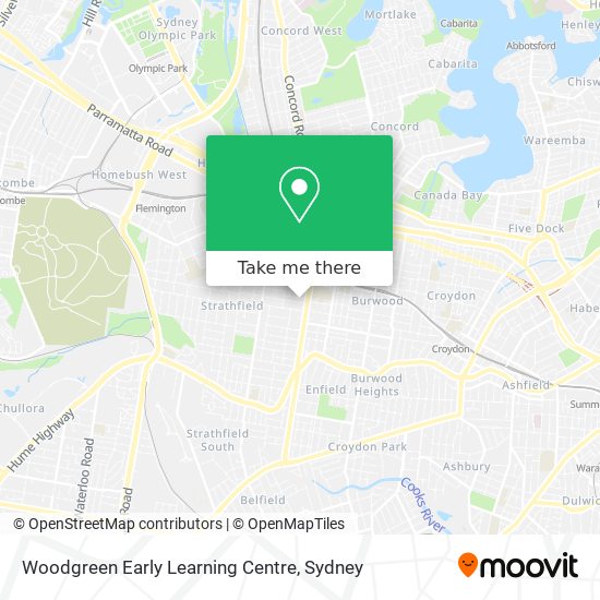 Woodgreen Early Learning Centre map