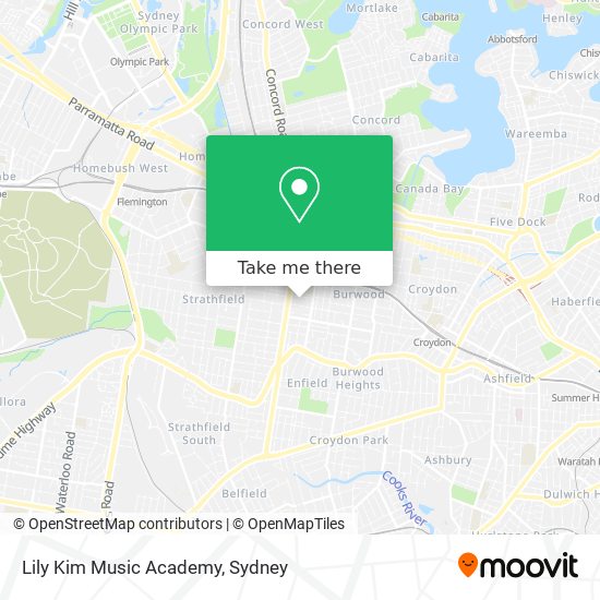 Lily Kim Music Academy map