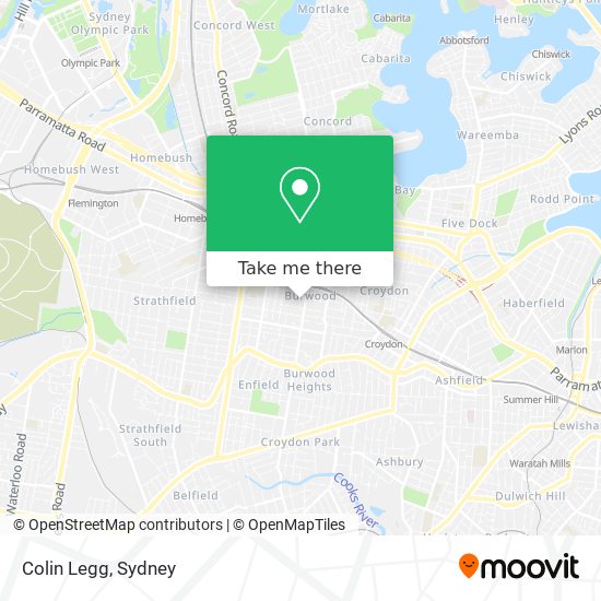 Colin Legg map