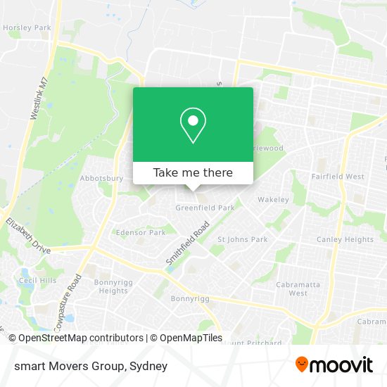 Mapa smart Movers Group