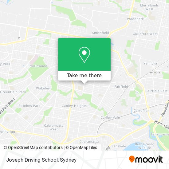 Mapa Joseph Driving School