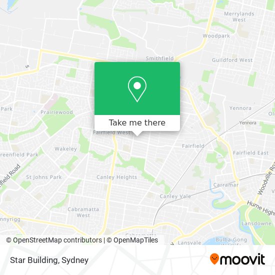 Star Building map
