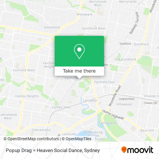 Mapa Popup Drag = Heaven Social Dance