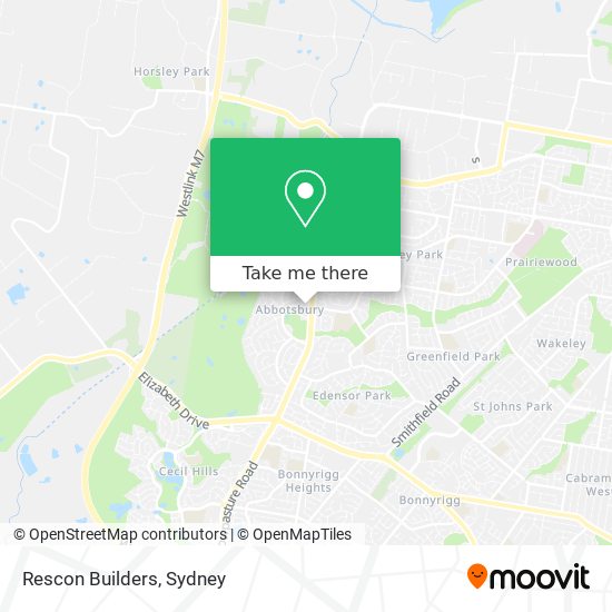 Rescon Builders map