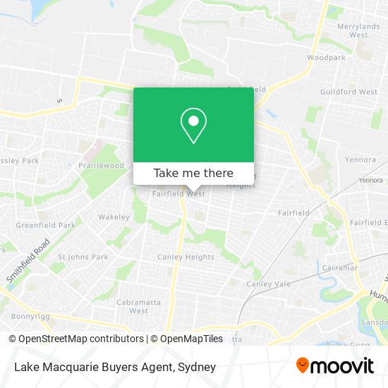 Lake Macquarie Buyers Agent map