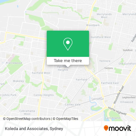 Koleda and Associates map