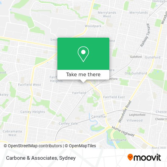 Carbone & Associates map