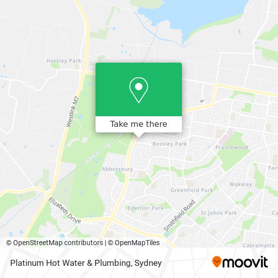 Mapa Platinum Hot Water & Plumbing