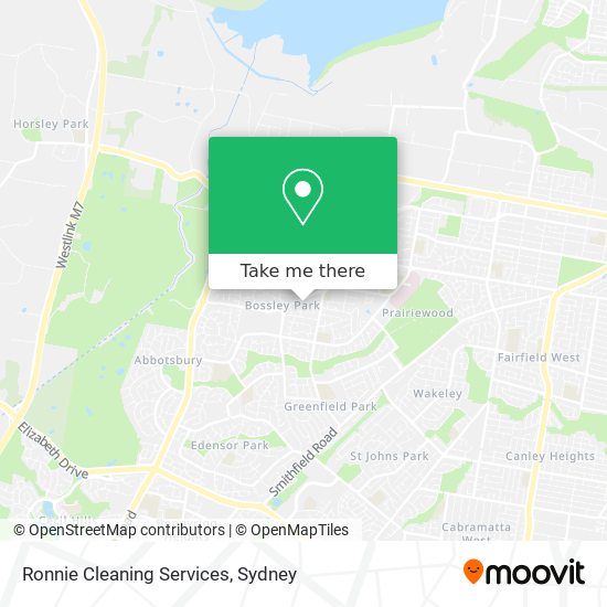 Ronnie Cleaning Services map