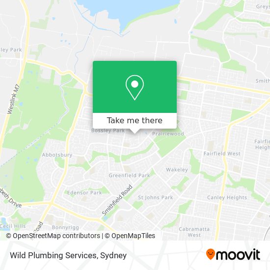 Wild Plumbing Services map