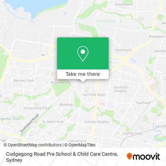 Mapa Cudgegong Road Pre School & Child Care Centre