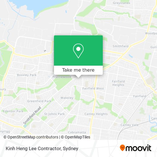 Kinh Heng Lee Contractor map