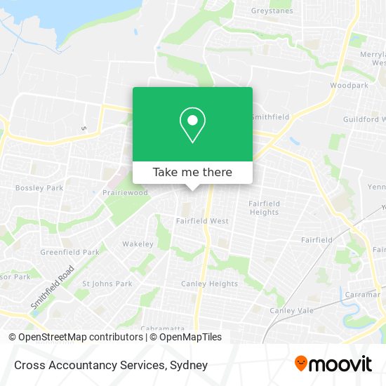 Cross Accountancy Services map