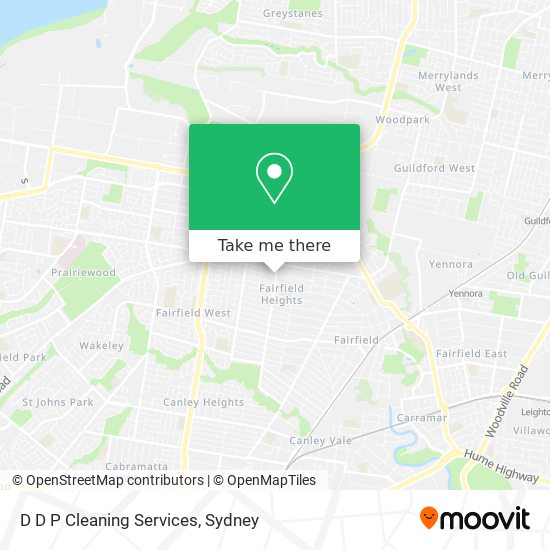 Mapa D D P Cleaning Services