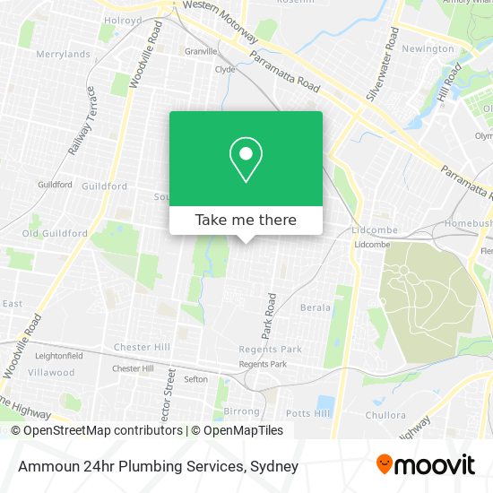 Ammoun 24hr Plumbing Services map