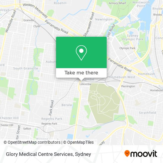 Mapa Glory Medical Centre Services