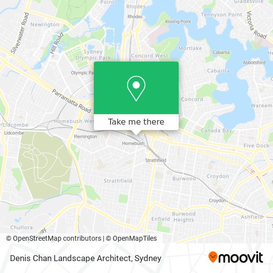 Denis Chan Landscape Architect map
