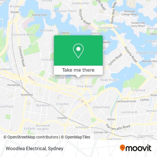 Mapa Woodlea Electrical