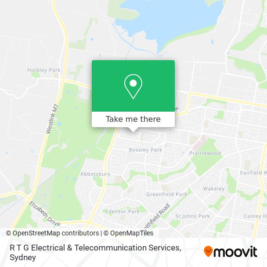 R T G Electrical & Telecommunication Services map
