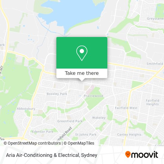 Aria Air-Conditioning & Electrical map