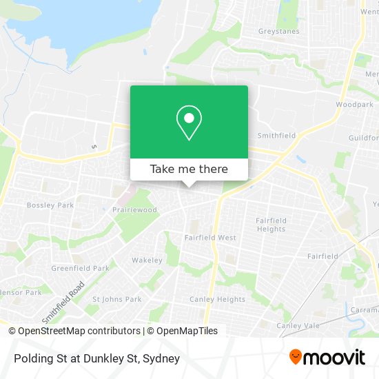 Polding St at Dunkley St map